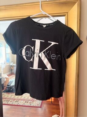 Calvin Klein Kids' Black Logo Tee